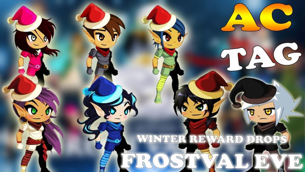 AQW NEW HOLIDAY ELF ZHOOOM l TOMIX l VALENCIA l TARA l BELEEN l BALLYHOO & ARTIX PET /JOIN CAROLTOWN