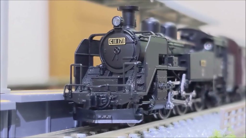 【鉄道模型】KATO C11-171 蒸気機関車を走らせてみた