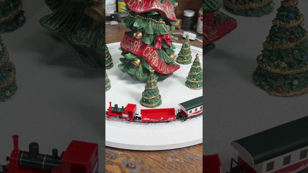 Kato N Scale Christmas Train!  #modeltrain #kato