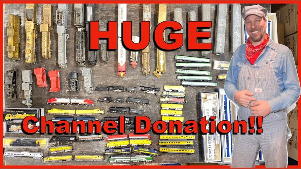 More N Gauge Than I EVER SAW!!  Huge Haul Video & What’s For Sale!!