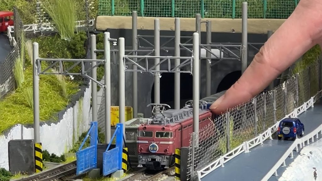 【Nゲージジオラマ 製作】 下関関門トンネル  [N-scale diorama production] Shimonoseki Kanmon Tunnel in Japan