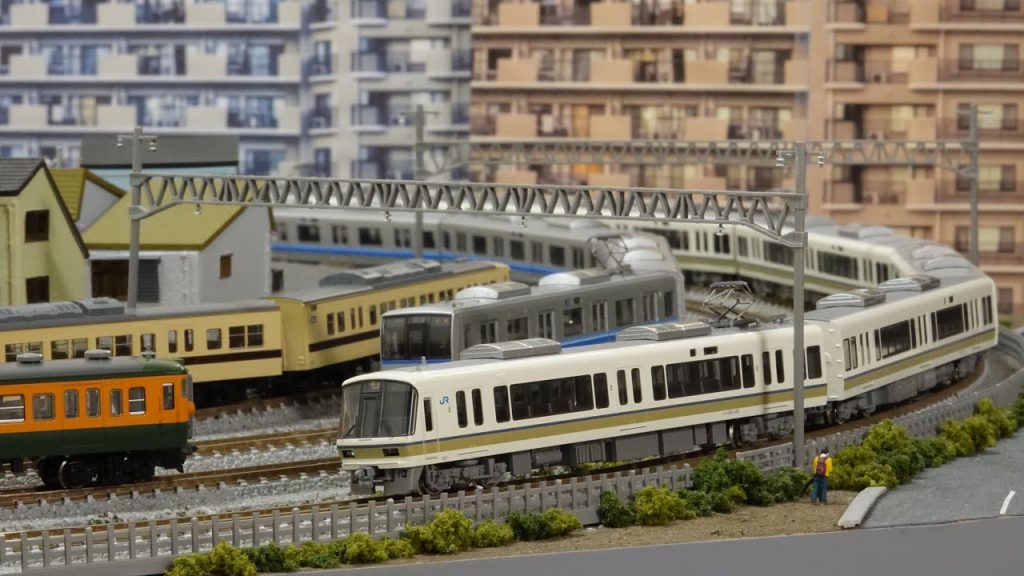 221系の関西各地での活躍をNゲージ鉄道模型レイアウトで楽しむ！N scale model railroad layout