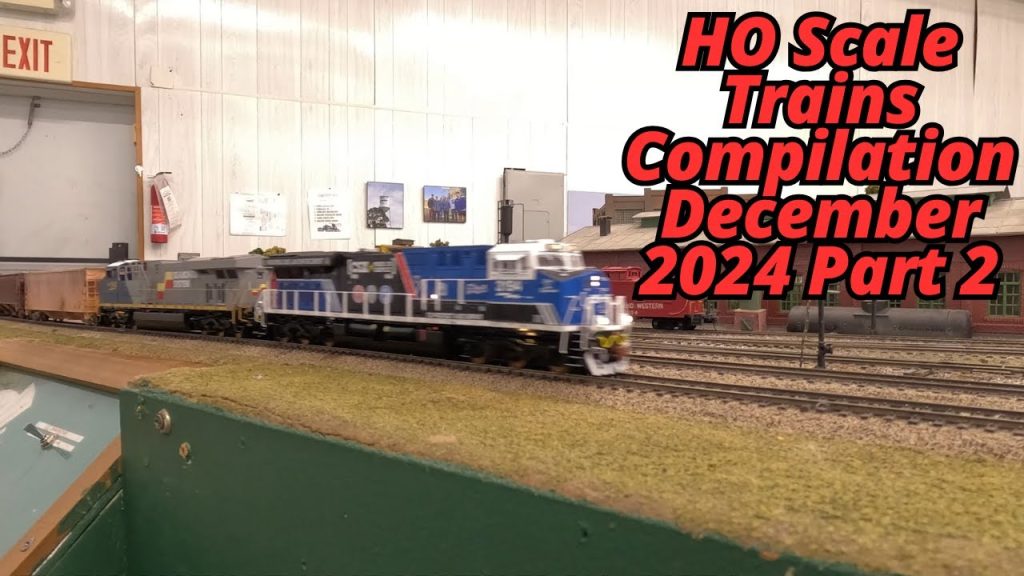 HO Scale Trains Compilation December 2024 Part 2