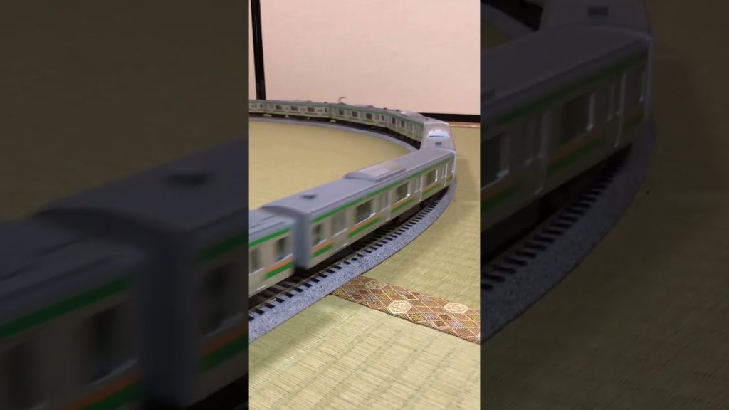 HOゲージ TOMIX E231-1000 No.4 #hoゲージ #tomix #hoscale #e231系1000番台 #上野東京ライン