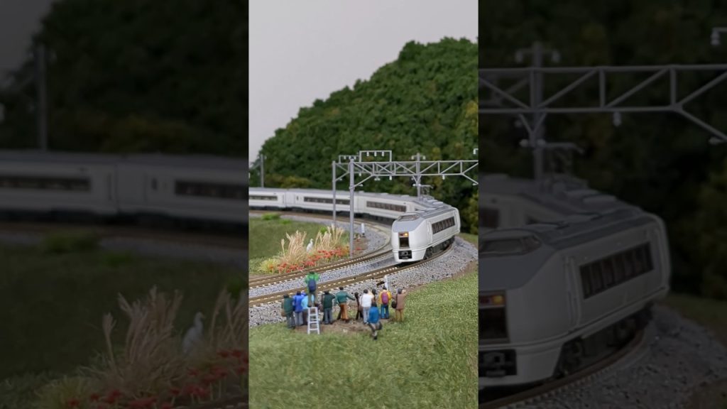 #スーパーひたち #タキシードボディのすごいヤツ ▼KATO N-scale model, J.R. Series 651 “Super Hitachi”.#shorts