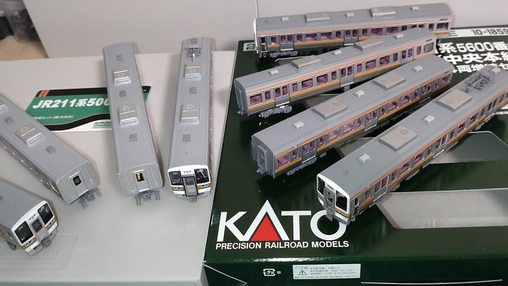 鉄道模型KATO　10-1859　211系5600番台とGREENMAX211系5000、6000番台の比較レビュー