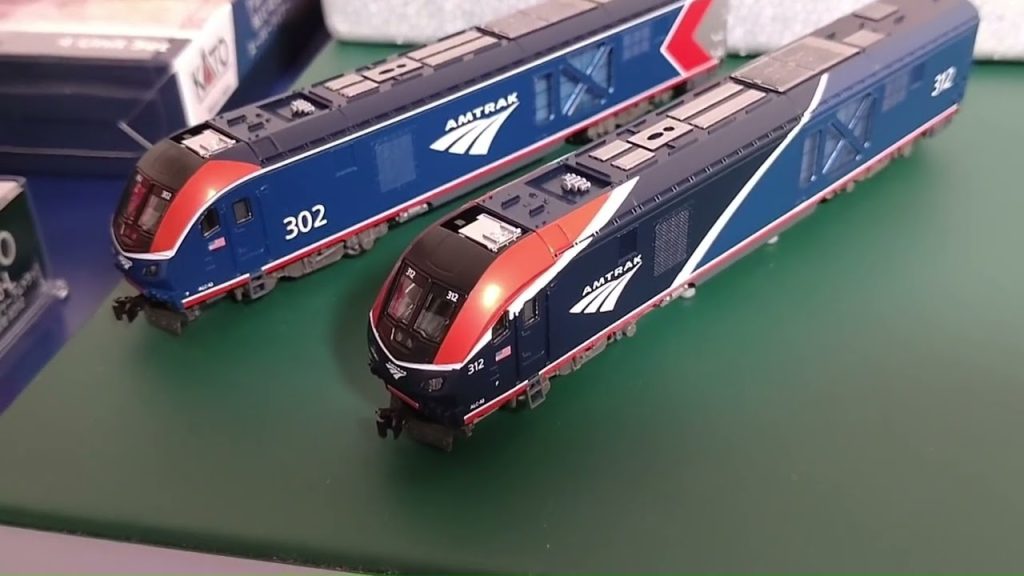 鉄道模型　modeltrain　KATO　10-1788、1789 ALC42and Amtrak Superliner