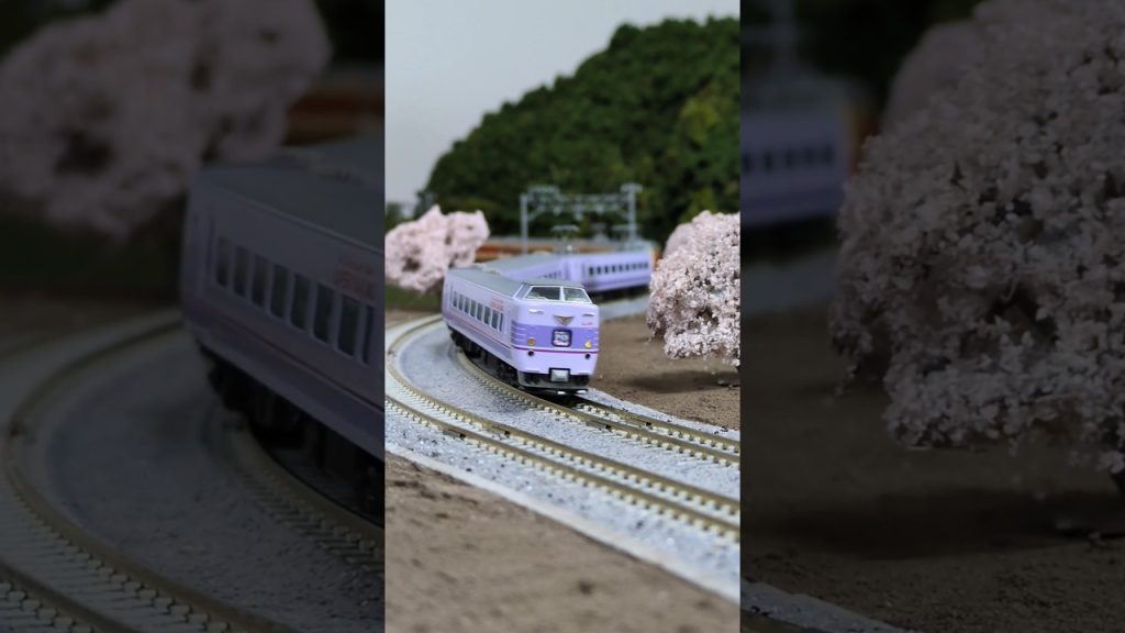 【混色】#381系 #やくも ▼KATO N-scale model, Series 381 "Super Yakumo“ & “JNR Revival YAKUMO”. #shorts