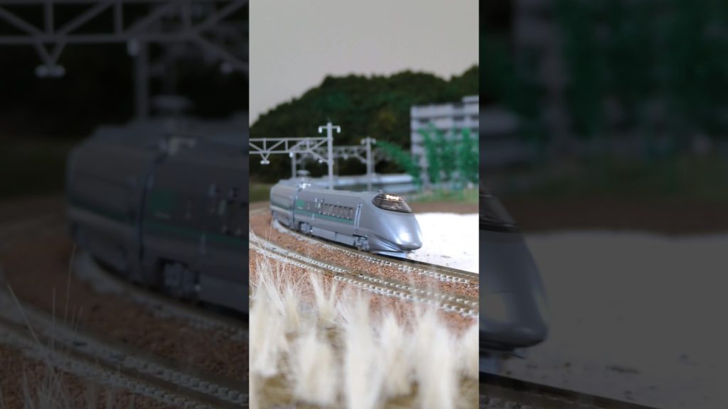 #400系 #つばさ ▼TOMIX N-scale model, J.R. Series 400 YAMAGATA Shinkansen “TSUBASA”. #shorts