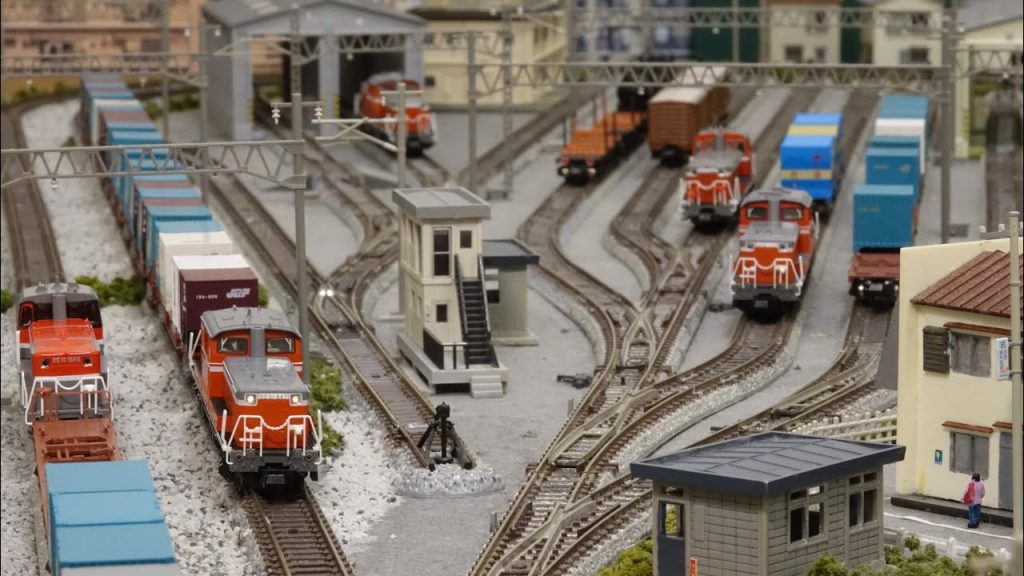 DD51が活躍した城東貨物線をNゲージ鉄道模型で楽しむ！N scale model railroad layout