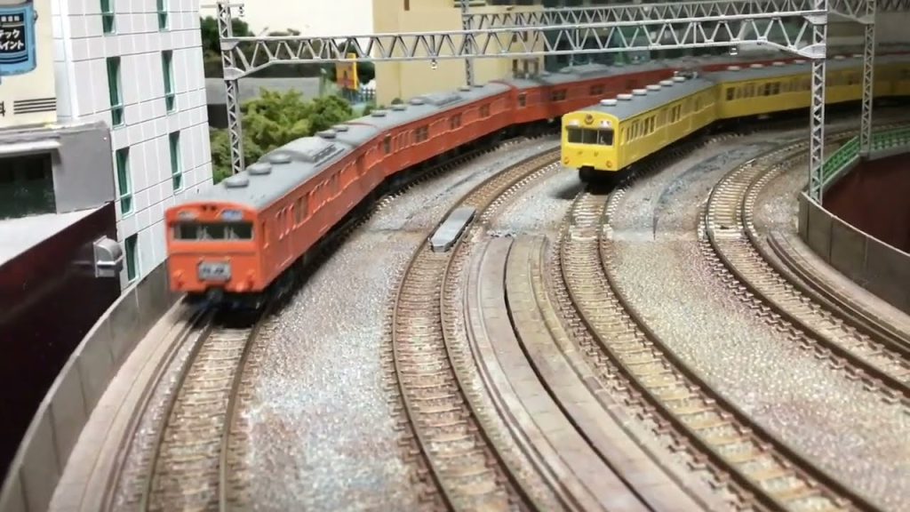 Nゲージ 国電中央線(3) N-scale commuter train JNR Chuo-line (3)