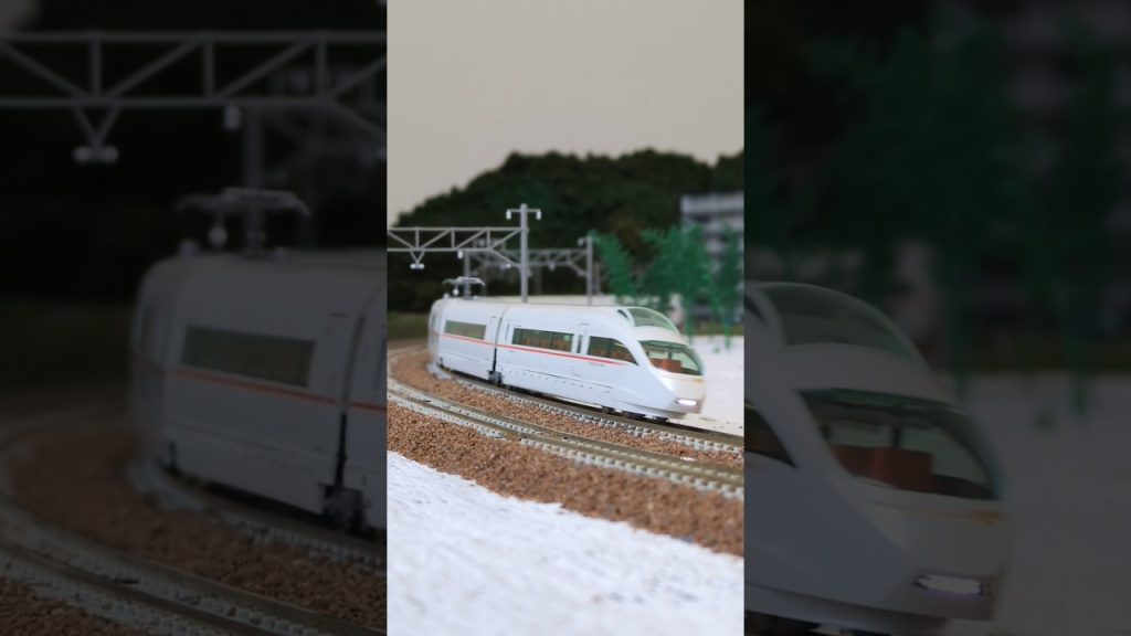 #小田急ロマンスカー #VSE ▼TOMIX N-scale model, ODAKYU Series 50000 “VSE: Vault Super Express”. #shorts