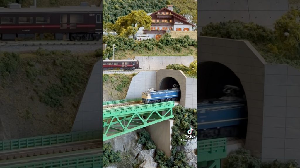 N Scale Diorama Kato Japan #train #miniaturkeretaapi #railway #北海道新幹線