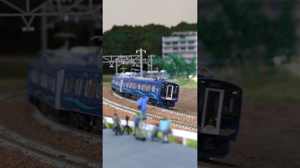 #しなのサンライズ号 #SR1系 ▼TOMIX N-scale model, SHINANO RAILWAY Series SR1-100 “SHINANO SUNRISE”. #shorts