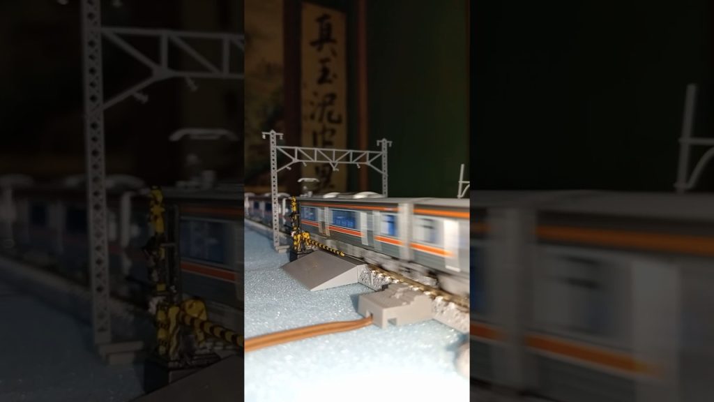 鉄道模型68#313系 #高速通過 #nゲージ #tomix #鉄道 #鉄道模型#nゲージレイアウト #nゲージ鉄道模型 #踏切 #211系#315系 #kato #311系
