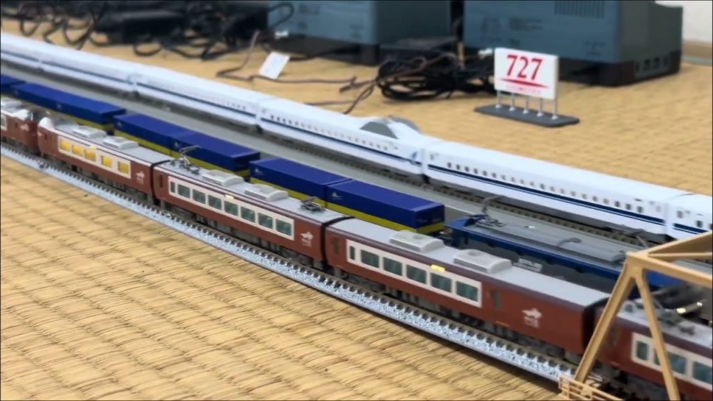 6畳間お座敷Ｎゲージお気軽運転　JR西日本編　Vol.20（273系やくもと新幹線・並走編）