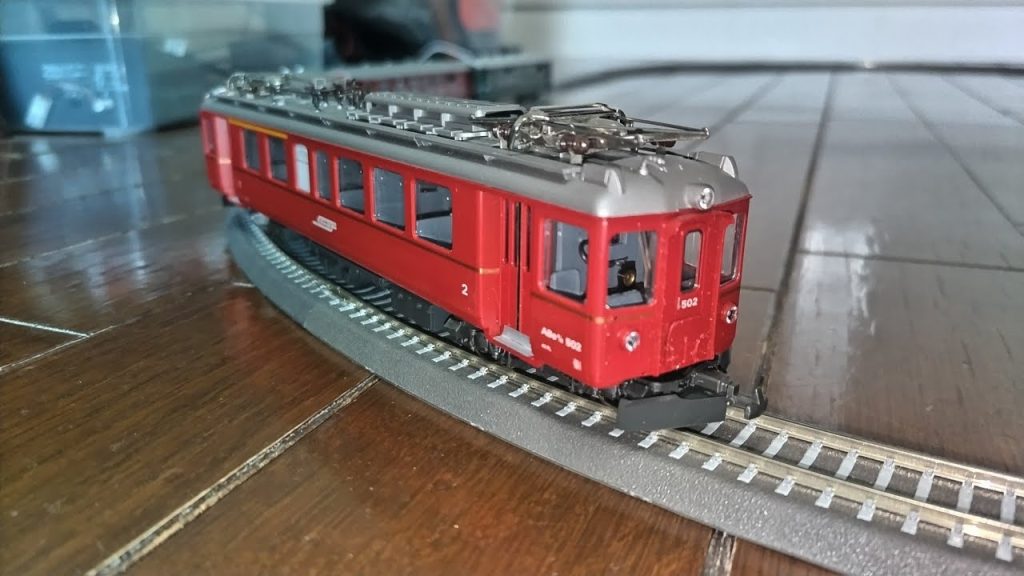 レーティッシュ鉄道　鉄道模型　N HOm 走行　RhB　BEMO KATO