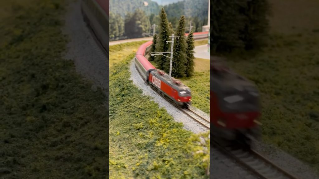 ÖBB オーストリア国鉄の客車列車　#鉄道模型 #nゲージ #modelrailroad
