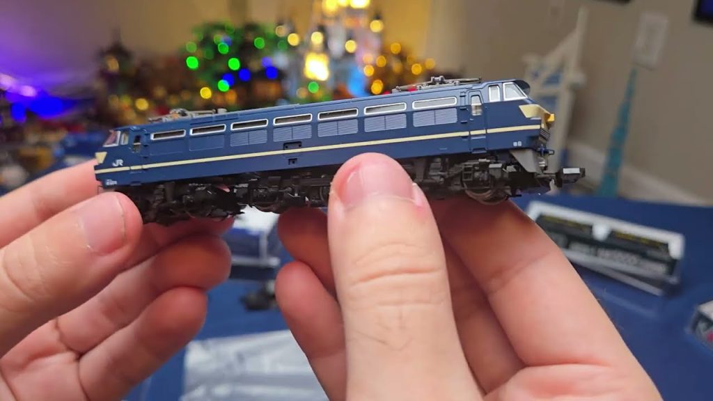 Tomix EF66 Blue 7141 Unboxing N Scale Japanese Model Train