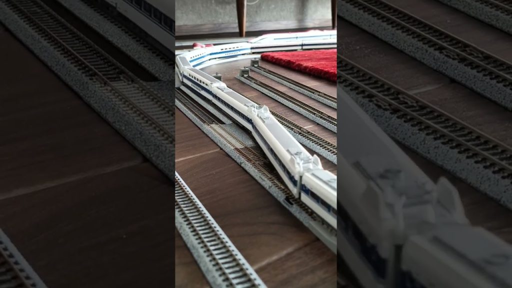 100系新幹線転線 #train #鉄道模型 #鉄道