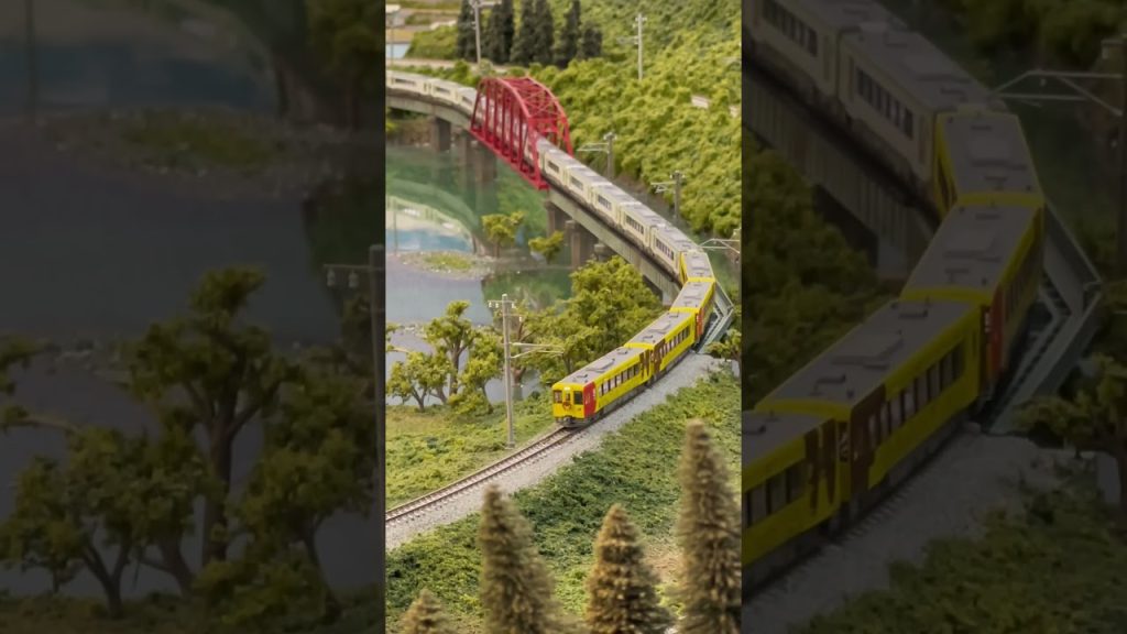 キハ100系の29両編成！！　#鉄道模型 #nゲージ #modelrailroad