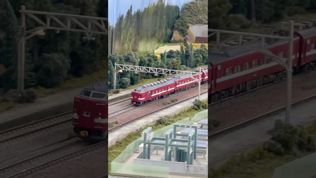 419系旧北陸色　#nゲージ #鉄道模型 #modeltrains