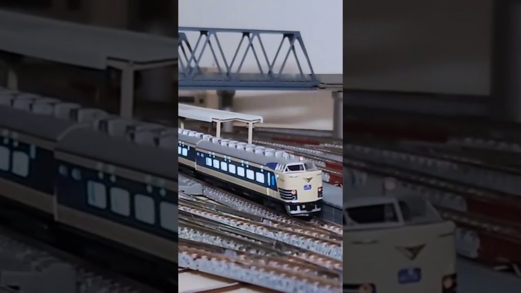 後編 国鉄 583系 特急形寝台電車〈KATO 10-395〉走らせた  JNR 583 SERIES Limited express sleeper train ＃train