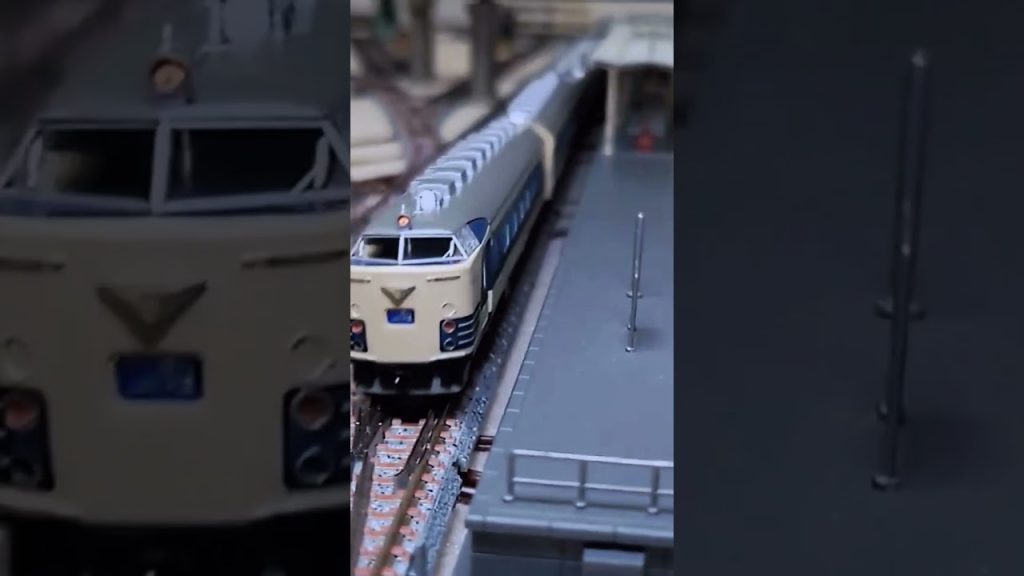 中編6 国鉄 583系 特急形寝台電車〈KATO 10-395〉走らせた  JNR 583 SERIES Limited express sleeper train ＃train