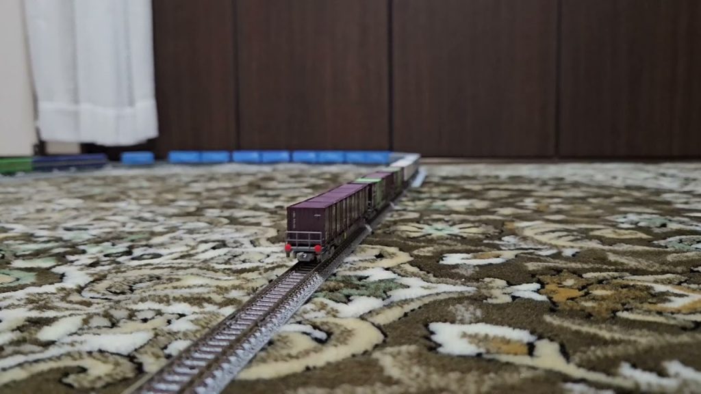 鉄道模型DF200貨物列車走行動画 #nゲージ #modeltrains #freighttrain