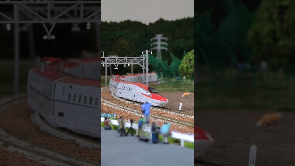 #E6系 #秋田新幹線 ▼TOMIX N-scale model, J.R. Series E6 Akita SHINKANSEN “KOMACHI”. #shorts