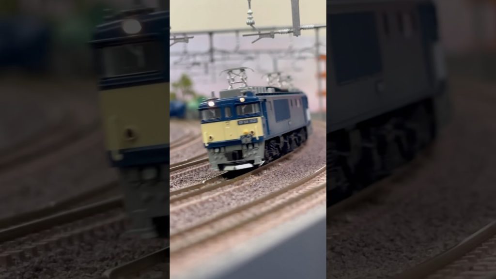 EF64-1000重連貨物列車　#鉄道模型 #nゲージ #modeltrains