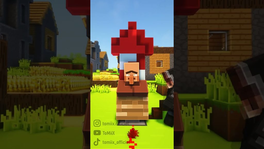 J'enterres des villageois sur Minecraft...