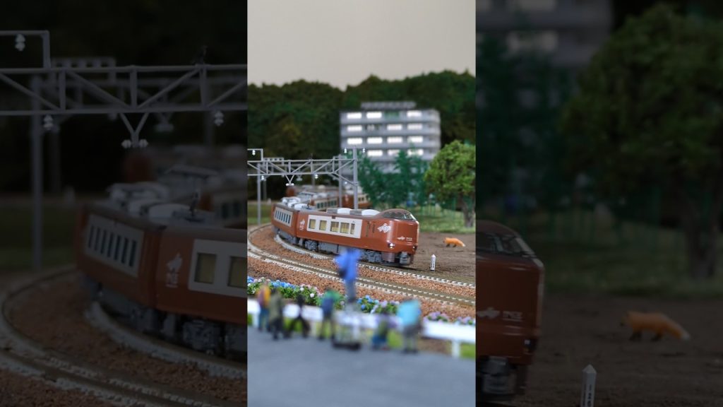 #ブロンズやくも #サウンドカード ▼KATO N-scale model, Series 273 Limited express “YAKUMO”.#shorts