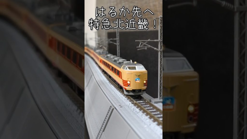 【Nゲージ】はるか先へ　特急北近畿！　トミックス 98788 JR 485系・キハ65形（北近畿・エーデル丹後）セット　Official髭男dism　イエスタデイ