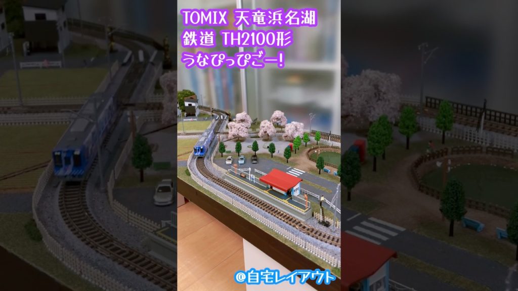 Nゲージ TOMIX 天竜浜名湖鉄道 TH2100形 うなぴっぴごー#鉄道模型 #nゲージ