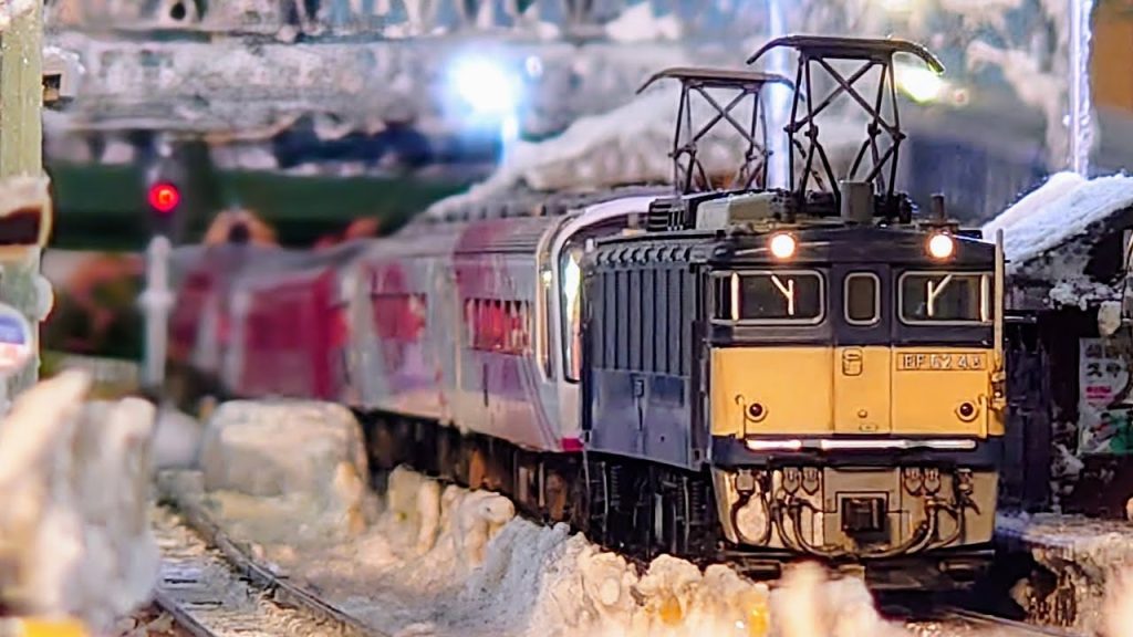 『Nゲージ』TOMIX EF62-43号機を自宅レイアウトで走らせてみた！ #nゲージ #鉄道模型