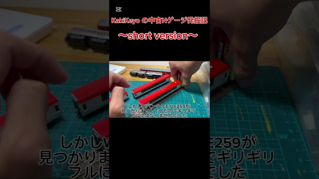 カキケヨの中古Nゲージ発掘記short version #nゲージ #kakikeyo車両区 #nゲージ鉄道模型 #ポポンデッタ