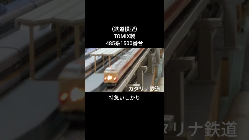 （鉄道模型）TOMIX製485系1500番台特急いしかり＃鉄道模型＃nゲージ＃JR北海道＃４８５系＃ 1500番台#カタリナ鉄道