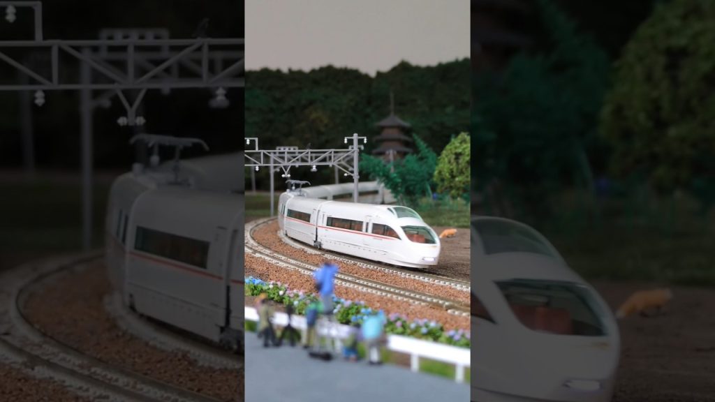 #小田急ロマンスカー #VSE ▼TOMIX N-scale model, ODAKYU Series 50000 “VSE: Vault Super Express”. #shorts