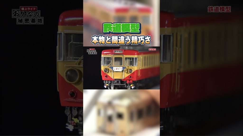【リアルすぎ】本物そっくりの鉄道模型!車体に手を加え見事な作品が完成! #鉄道模型 #nゲージ 【 おとなの秘密基地】