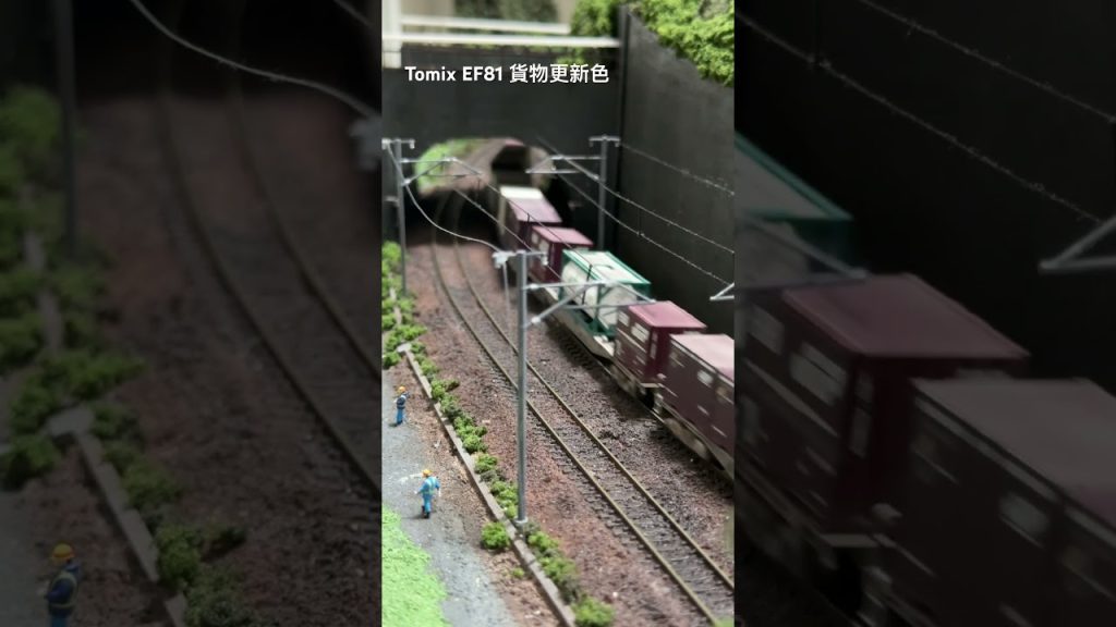 tomix ef81 #nゲージ #鉄道模型 #train #自宅レイアウト