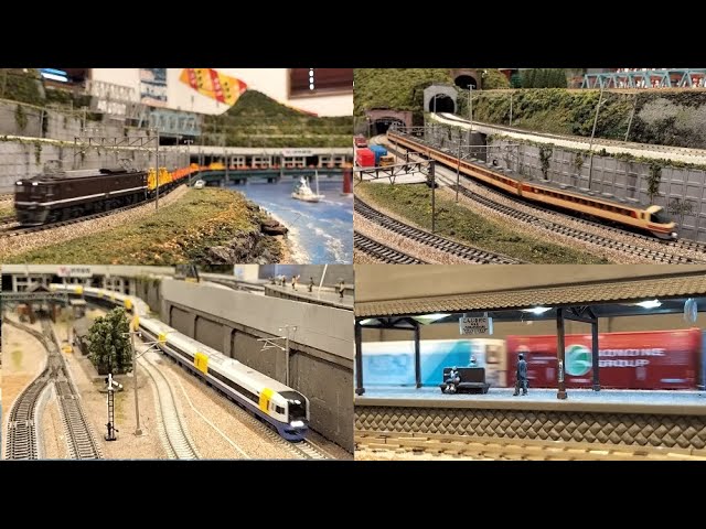 ほぼ国鉄時代のジオラマ 2025-06/Nゲージ 鉄道模型 レンタルレイアウト
