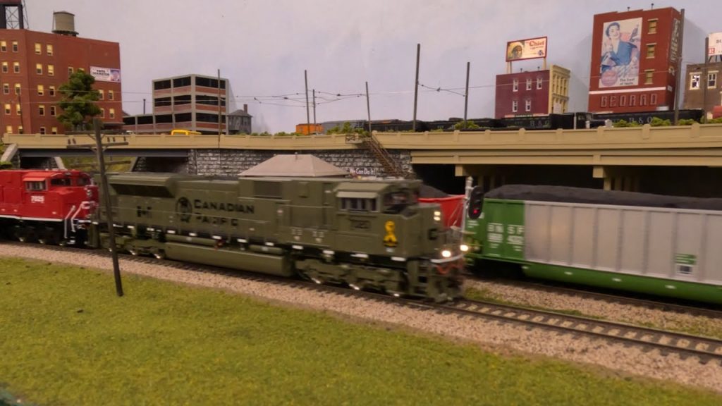 HO Scale Canadian Pacific Freight – Must See Model Railroading!