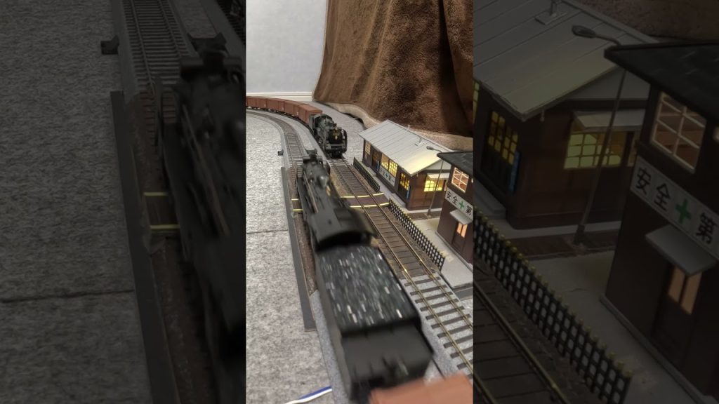 Hoscale ジオラマ詰所 KATO新旧D51 【大阪ジェイモデリング】【GoPro】【ショート】 part 1 009