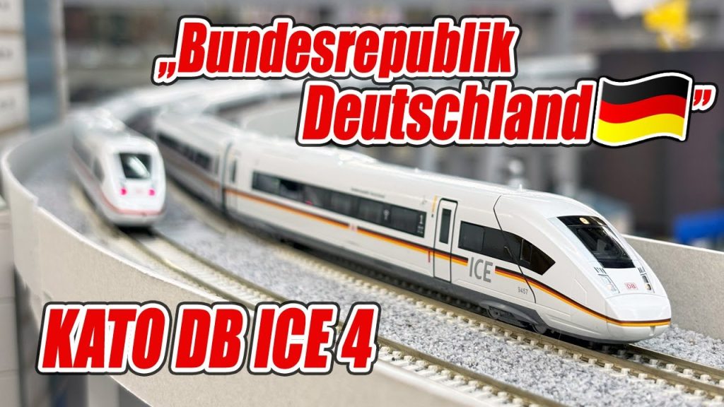 KATO DB ICE4 XXL "Bundesrepublik Deutschland" 10-2024,10-2025 Modellbahn Spur N / Nゲージ /N gauge