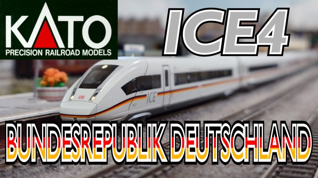 KATO N gauge ICE4 "Bundesrepublik Deutschland" / カトー製ICE4「ドイツ連邦共和国」