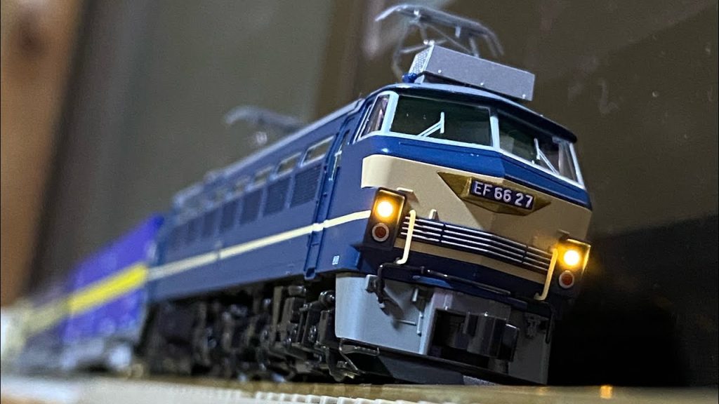 (ニーナが我が家にやって来た✨️)KATOのEF66-27号機JR貨物更新車を導入したのでご紹介‼️