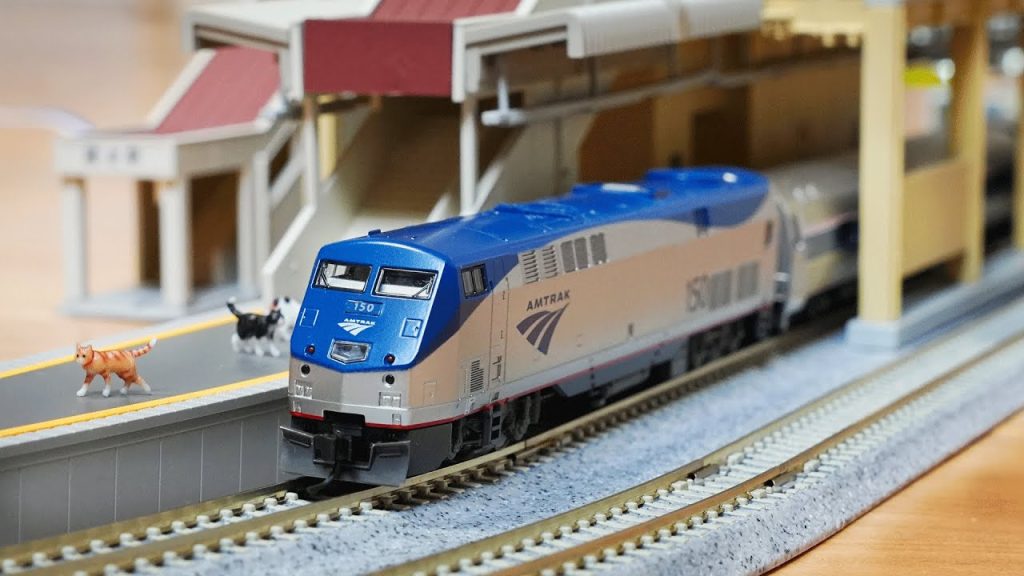 Kato N Scale Amtrak P42 Train Set Unboxing