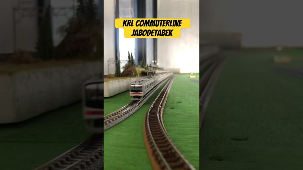 Kereta listrik jabodetabek terbaru beli dari jepang #train #keretaapi #railway #nゲージ #krl #railfan