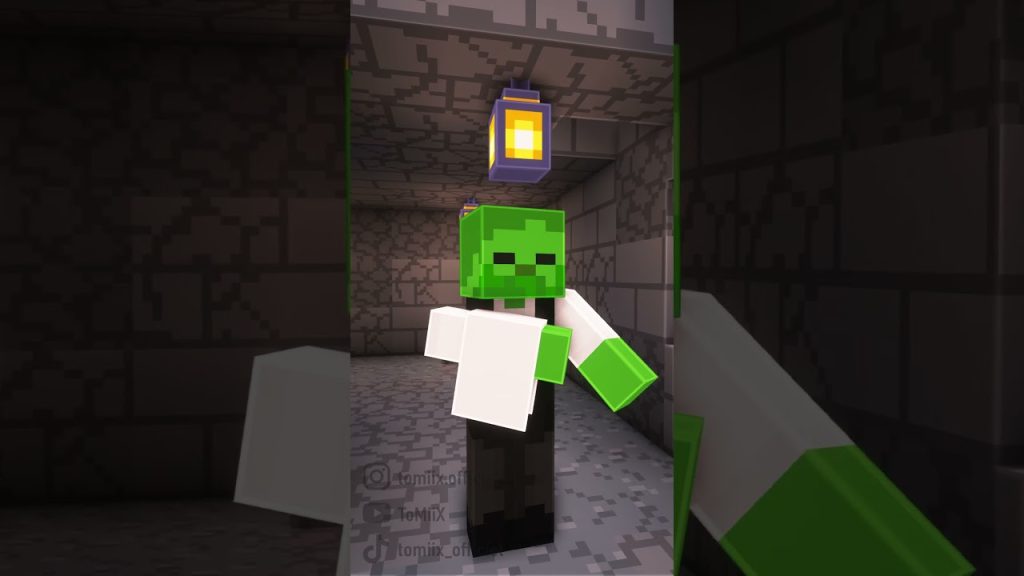 Miner sous ses pieds sur Minecraft...